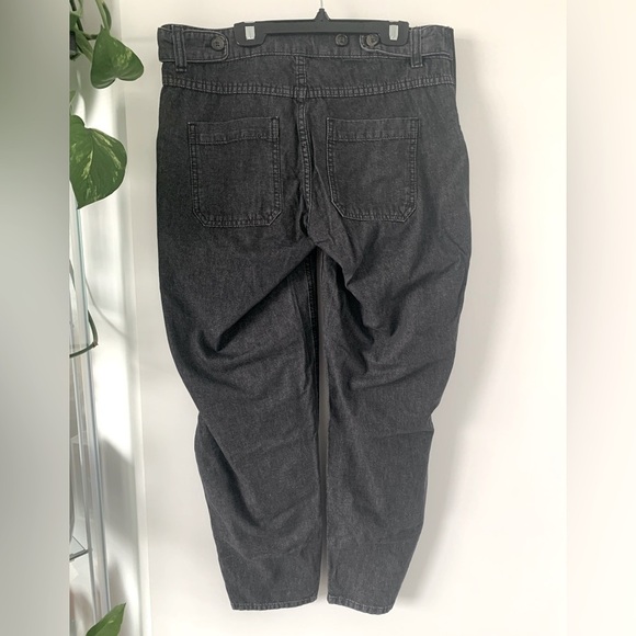 ASOS //Denim//Maternity Jeans with elastic hips.Black Wash 
Size:UK 10 - Picture 4 of 4